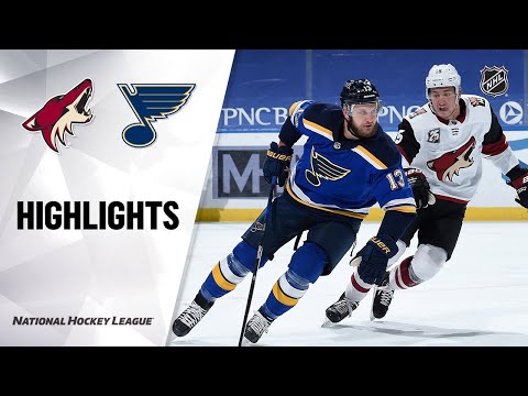 Coyotes @ Blues 2/8/21 | NHL Highlights