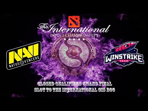 TI 9 2019 | NaVi vs Winstrike Team | GRAND FINAL FOR SLOT TO THE INTERNATIONAL 9 2019 CIS | BO5