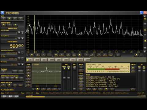 XEPH-Sabrosita 590 (Mexico) 590kHz 11/25/16 05:58~ (CST) - National Anthem & ID