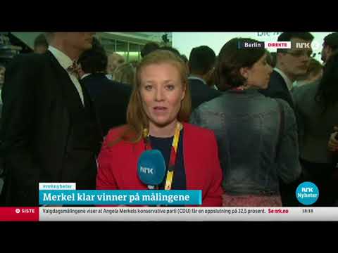 NRK: Nyheter 2017: Dårlig linje til Berlin og CDU
