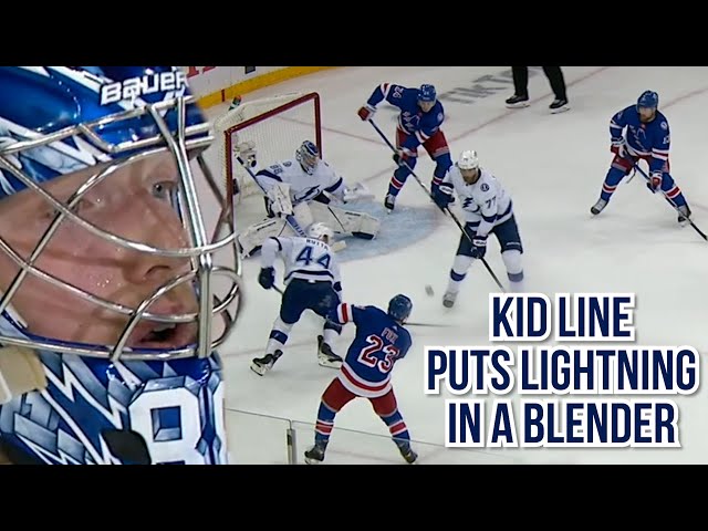 Kakko scores to take the lead, a breakdown