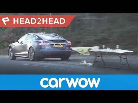 Tesla Model S P100D acceleration: 1/4 mile, 0-60mph and launch ferocity | Head2Head