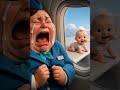 Baby On Plane Wing Mother Cry Video Baby Outside Plane Babycrying Funnybaby Babyshorts