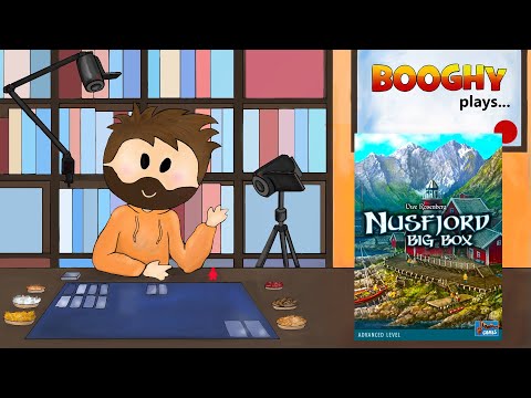 Booghy plays... Nusfjord Big Box(Solo, Rules, Playthrough, Review)