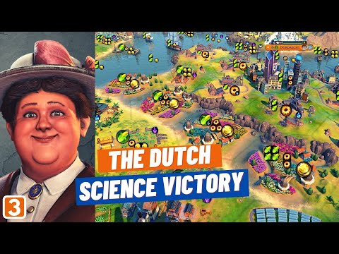Civilization VI Deity Wilhelmina Science Victory - Ep 3/4