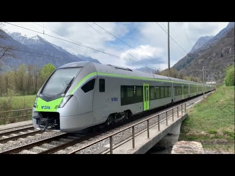 #3# SPECIAL - RABe 528 “MIKA” BLS a Claro (16.04.2021)