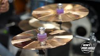 Video thumbnail for Sabian 10" and 12" Chopper Cymbals - Sound/Video Demo by Richie's Drum Garage