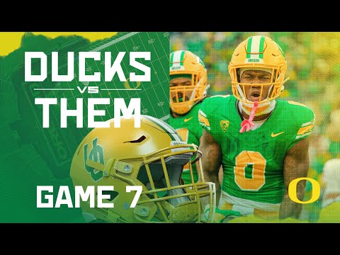 Ducks vs. Them - 2023 Oregon Football Game 7 Cinematic Recap