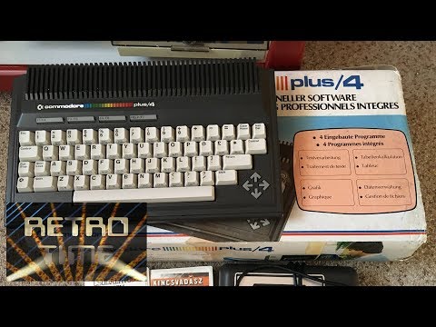 RETRO TIME #6: Commodore Plus/4 unboxing (kicsomagolás)