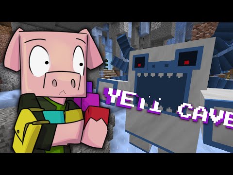 Yeti cave and Aurora Castle - Lost in the Twilight Forest - minecraft mod part 10