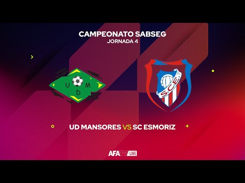 UD MANSORES vs  SC ESMORIZ - JORNADA 4