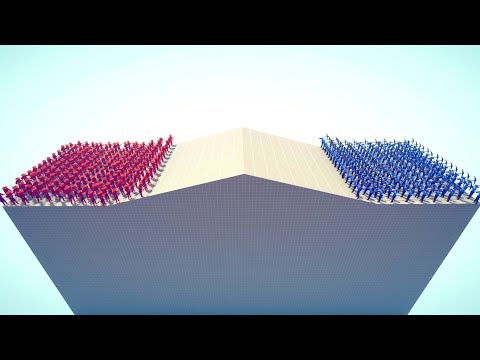 50 Melee vs 50 Melee UNITS TOURNAMENT - TABS - Totally Accurate Battle Simulator
