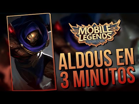 ALDOUS IN 3 MINUTES 😍How to use Aldous, Aldous Guide ⚔️ Aldous tutorial - MOBILE LEGENDS ENGLISH