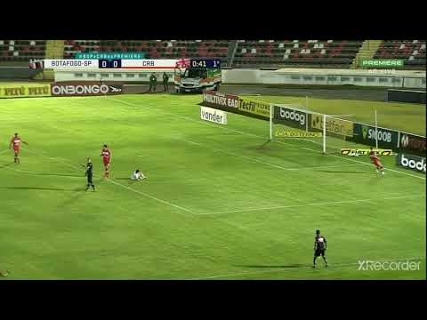 Botafogo-sp x crb melhores momentos do primeiro tempo