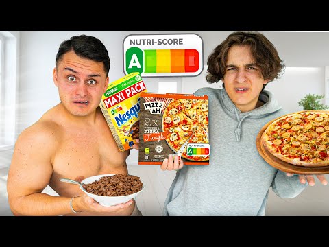 Wir essen 1 Tag nur Nutri-Score A Lebensmittel