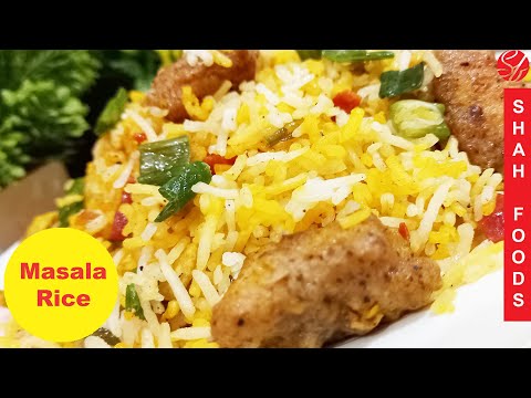 Khana Banane Ki New Pakistani Recipe In Urdu By Shah Foods - Masala Rice Respi
