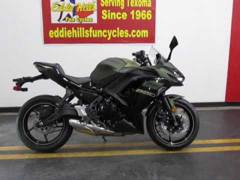 2024 Kawasaki Ninja 650 ABS in Wichita Falls, Texas - Video 1
