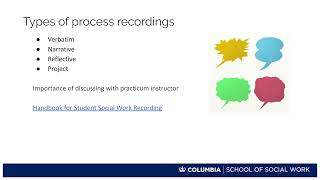 Process Recordings