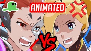 Moira UNLEASHED - Mercy vs Moira (Overwatch Fight Animation)