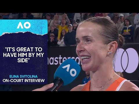 Elina Svitolina On-Court Interview | Australian Open 2026 Fourth Round