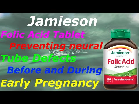 Jamieson,Folic Acid,Tablet,Aids in preventing neural tube defects before and during early pregnancy.