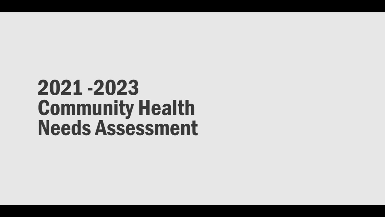 2021-2023 Community Health Needs Assessment