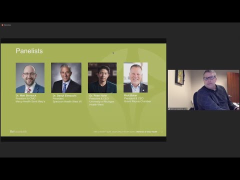 Leaders of West Michigan hospitals address COVID-19...