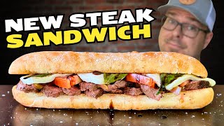 Here's the PERFECT Steak Sandwich for SUMMER - Steak Sandwich on the Griddle