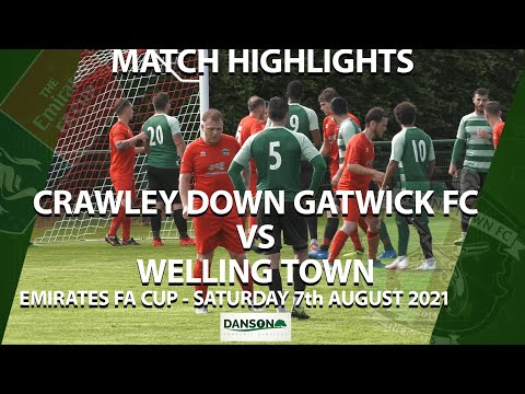HIGHLIGHTS - FA CUP - Crawley Down Gatwick 3-2 Welling Town