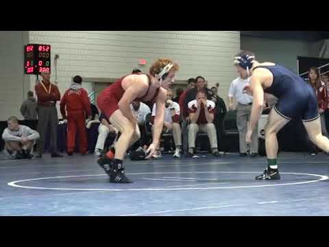 157 lbs semi finals Paul Young   Indiana vs  Bryce Saddoris   Navy