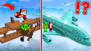 Download lagu JJ And Mikey Testing The POOR And RICH AIRPLANE in Minecraft Maizen mp3