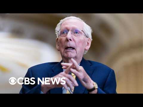 Mitch McConnell casts Senate vote after monthslong absence from Capitol Hill