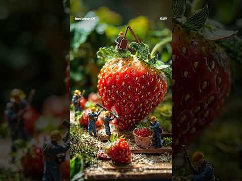 Little people harvesting fruits #facts #hindudeity #cartoon