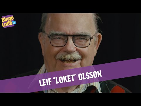 Leif "Loket" Olsson minns tillbaka på sin tid med BingoLotto