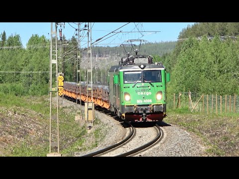 Svenska tåg del 59 - Älvsbyn station