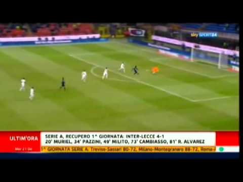 Inter-Lecce 4-1 Tutti i goal