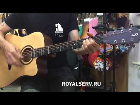 Демонстрация звучания акустической гитары Rockdale Aurora D3