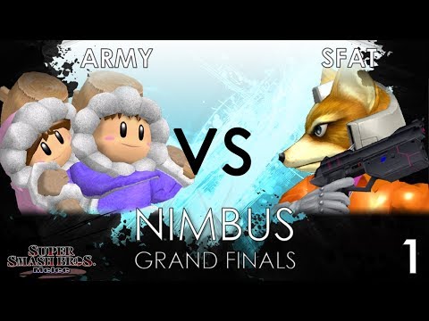 Nimbus #1 -  Top Shelf | ARMY (Ice Climbers) VS CLG | SFAT (Fox) - SSBM Grand Finals