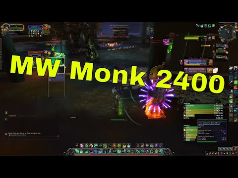Mistweaver 8.3 BFA Season 4 my first 2400 in 3s