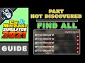 Examine Parts and Find Not Discovered and Missing Part in Car Mechanic Simulator 2021 Inspect Guide