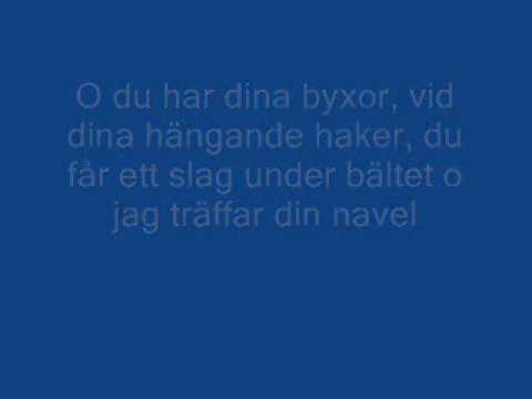 Kaggen schlakt lyrics