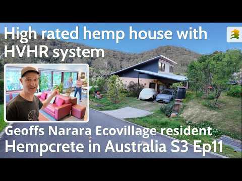 Високоефективний будинок з хемпкріту в екопоселенні Narara