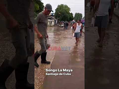 🚨Lo que está pasando en Songo La Maya antes del huracán Melissa