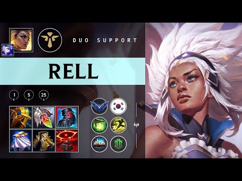 Rell Support vs Alistar - KR Diamond Patch 25.22