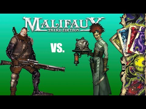 Malifaux Lunchbreak Battle Report- McMourning Insanitary vs. Lord Cooper