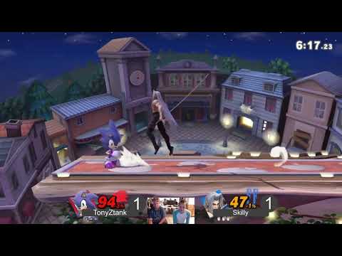 TonyZTank (Sonic) vs Skilly (Sephiroth) @ Zen's Hotdog Stand #145