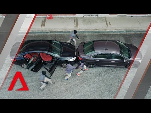 CNB Special Task Force training: Vehicular situations