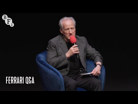 Thumbnail of the video: Michael Mann on this year's surprise film ... Ferrari! | BFI London Film Festival 2023