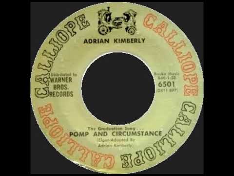 The Graduation Song... Pomp And Circumstance by Adrian Kimberly — 1961 Hot 100 hit