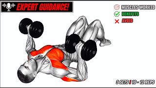 10 Best Dumbbell Exercises to Get Jacked at Home!